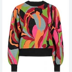Farm Rio colorful Women's Sweater